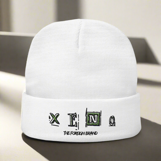 Knit inspiration Beanie (Embroidery)